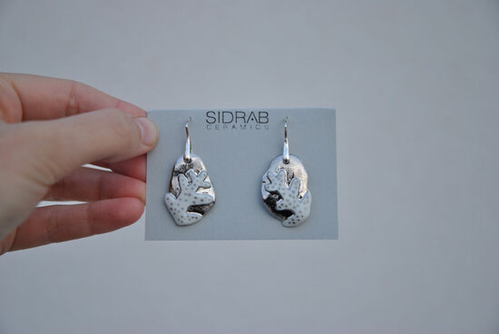 AUSKARI SUDRABA LAPIŅA